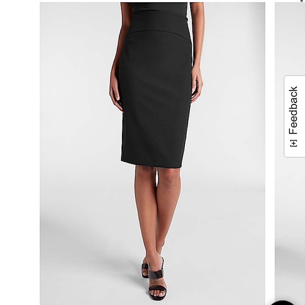 Express pencil/business skirt, high waisted, size 8